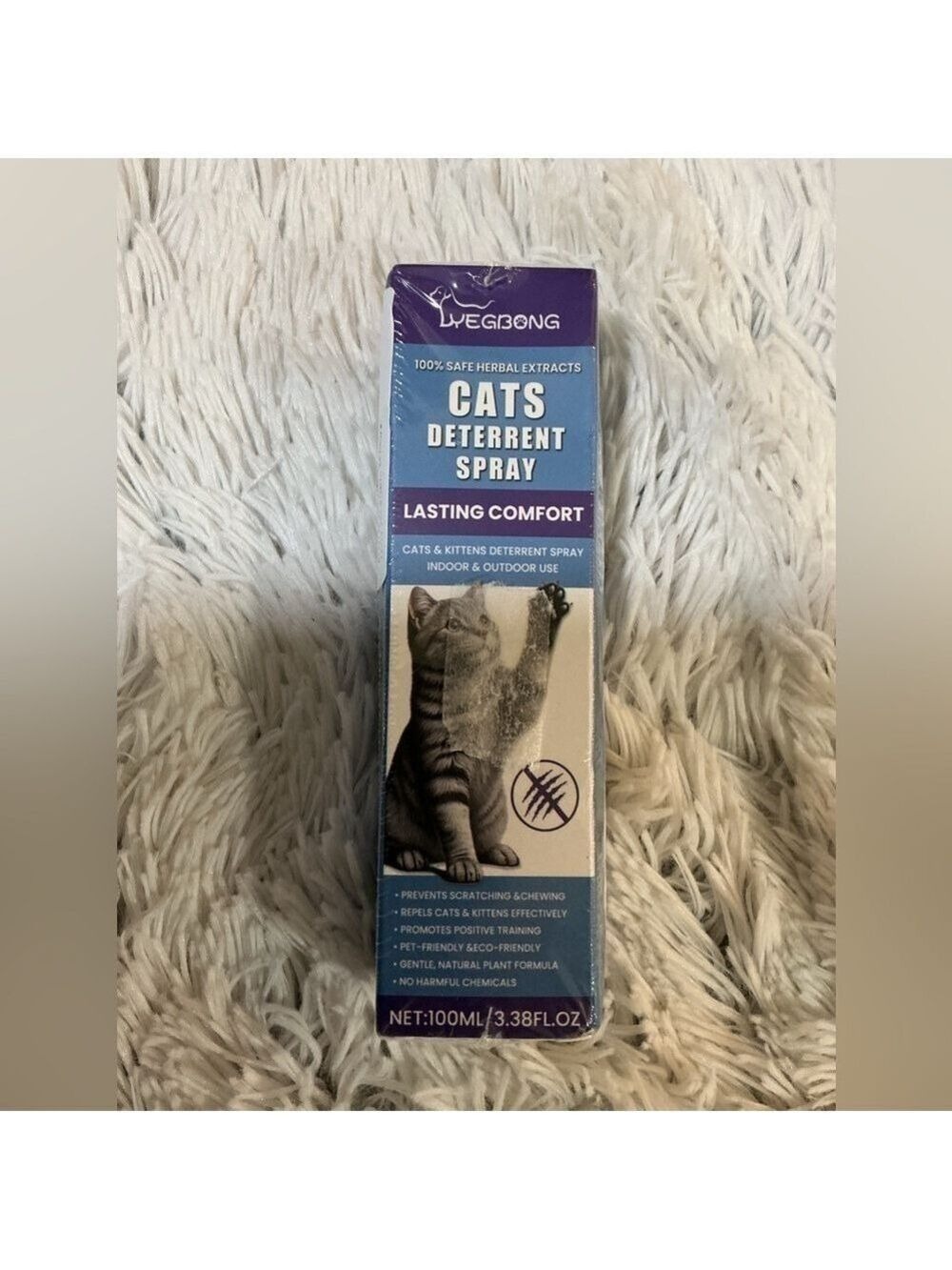 Yegbong cats deterrent spray natural 100% safe